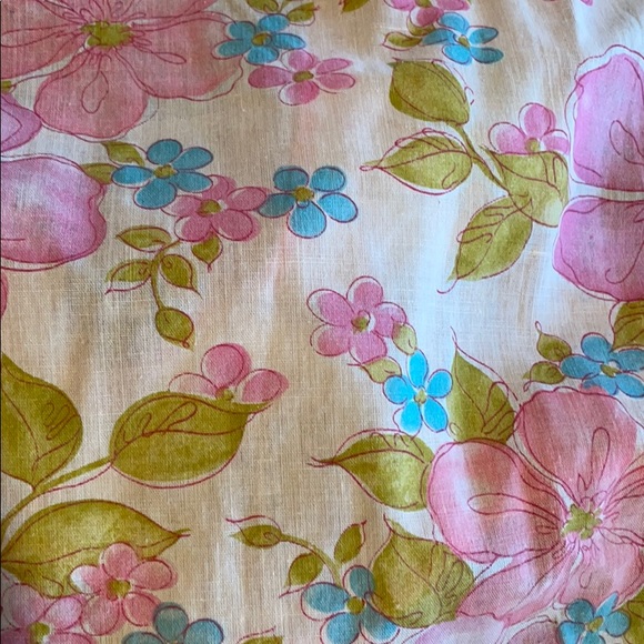 Grandma’s Apron Pink Handmade Homemade Floral - Picture 5 of 16